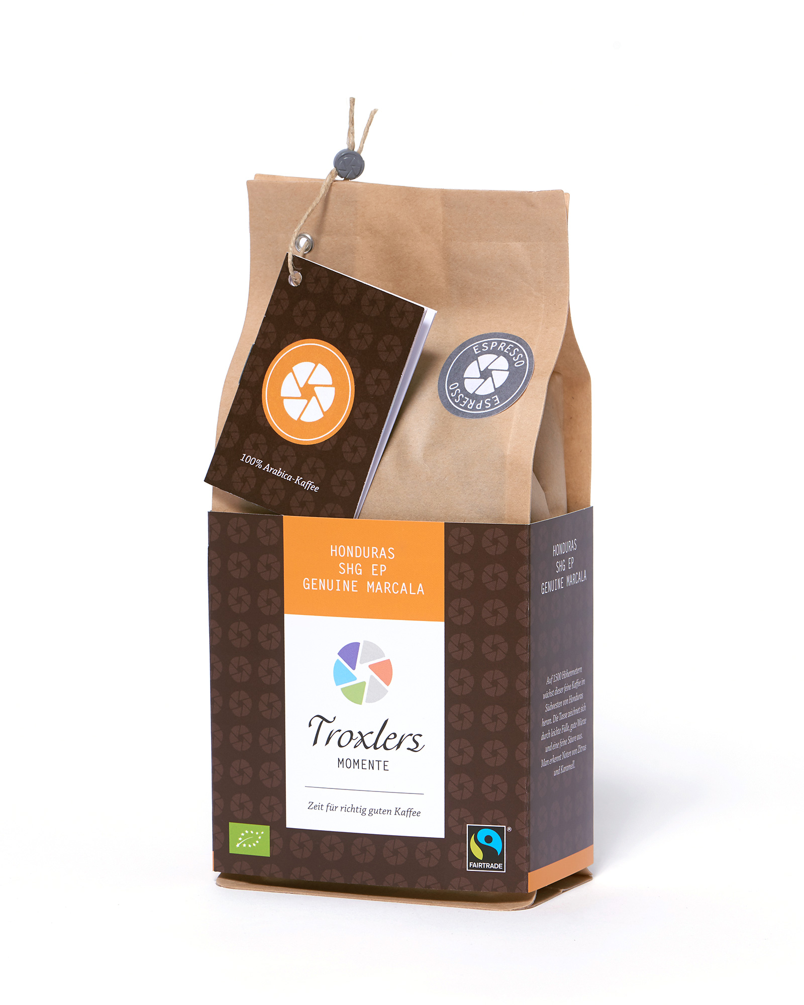 M:\#Fotoarchiv\MARKETING PRODUKTFOTOS GEBÄUDE\FOTOS PROFESSIONELL\Fotos Rösterei\Fotos Kaffeeverpackungen\Troxlers_Produktbilder\Troxlers_Honduras_Espresso_250g.jpg