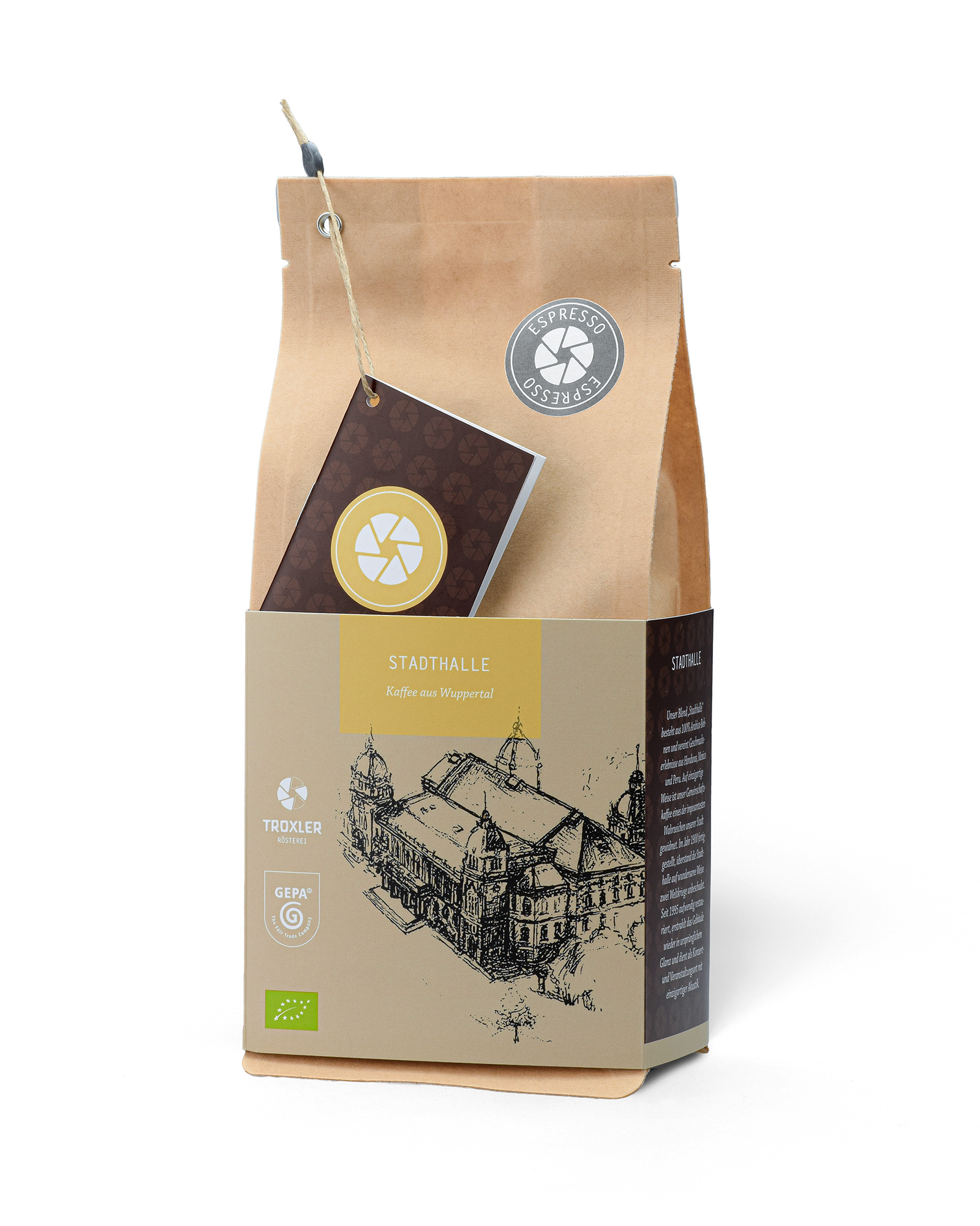 M:\Faktura-Onlineshop\FOTOS RÖSTEREI\W'tal Originale\Troxlers_WOriginale2_Stadthalle_Espresso_250g.jpg